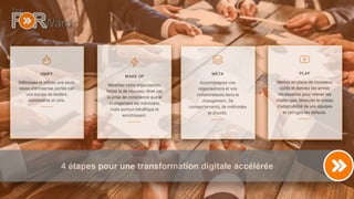 12
4 étapes pour une transformation digitale accélérée
 