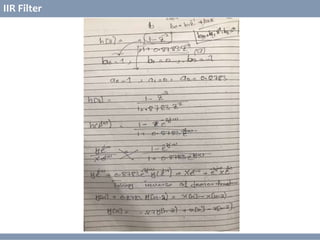 © Copyright 2014 Dawar Awan
CECOS College of Engineering and IT dawar@cecos.edu.pk
What is Digital Signal Processor ?
IIR Filter
 