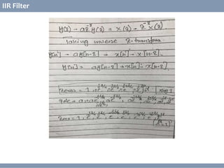 © Copyright 2014 Dawar Awan
CECOS College of Engineering and IT dawar@cecos.edu.pk
What is Digital Signal Processor ?
IIR Filter
 