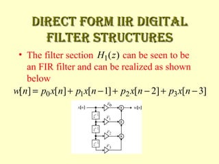 Digital filters in DSP | PPT