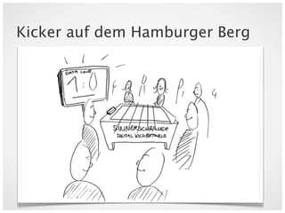 Kicker auf dem Hamburger Berg
 