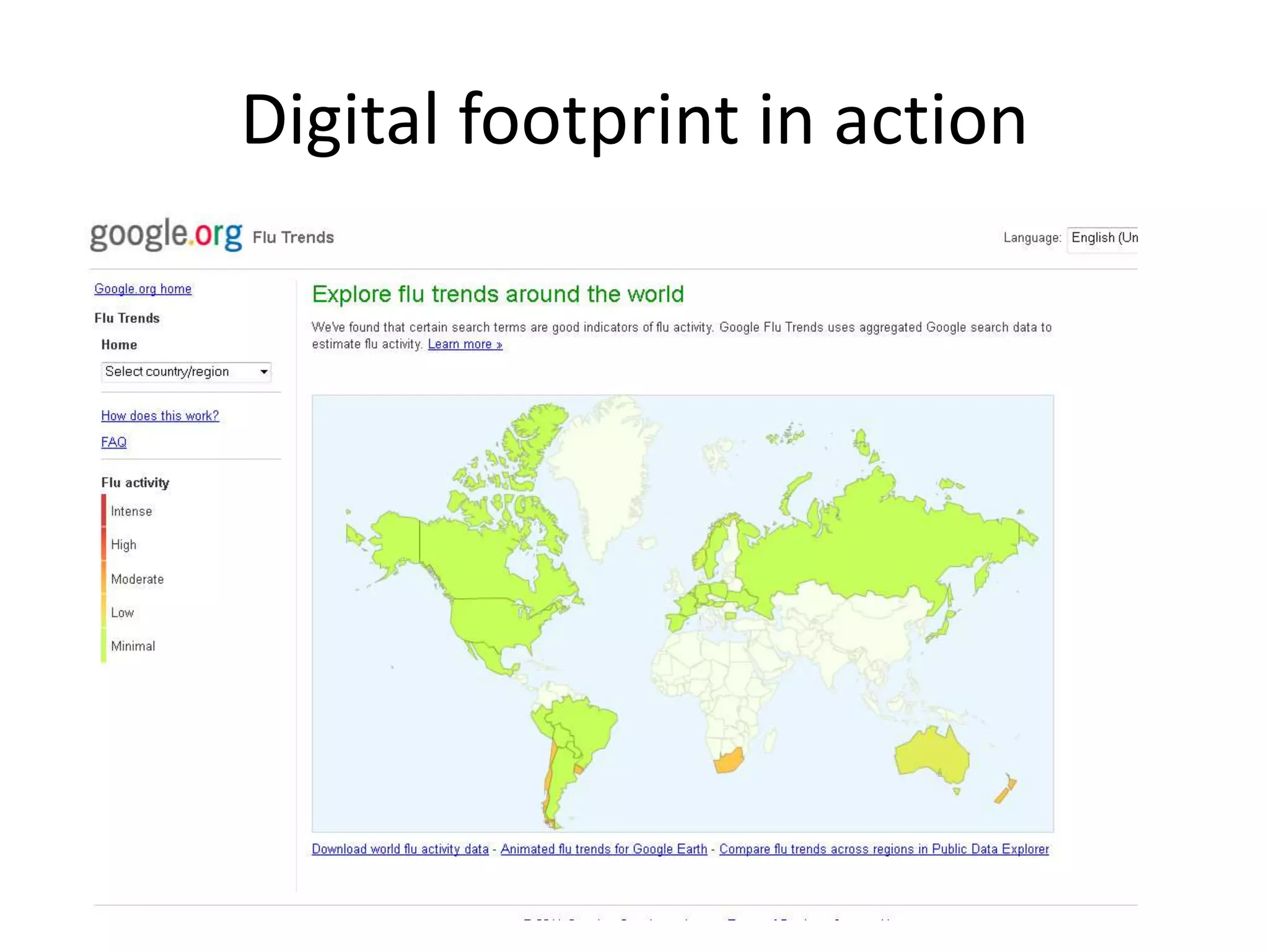 Others create your digital footprint, too- you cannot control it