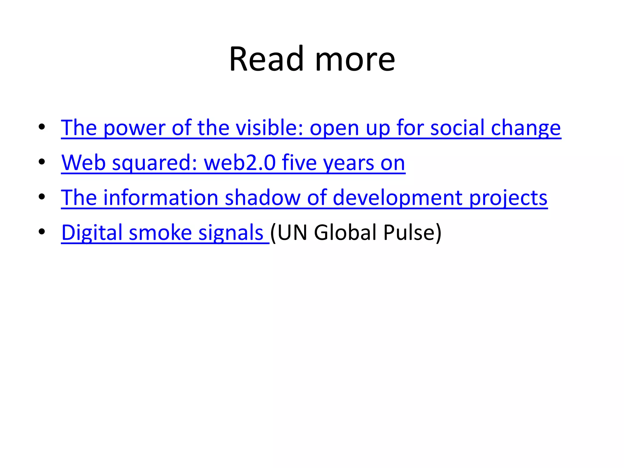 > Digital footprint = > Long term sustainability? Source: The Media Blog,  http://bit.ly/qYdue9 