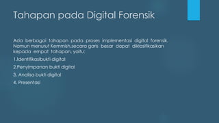 Digital forensic | PPTX