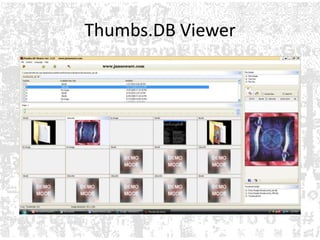 Death of Digital ForensicsSSDs are much like memorySmallest part written too is a sectorErases data in a block Anything changes physical placement of dataLogical placement stays the same. Black boxes from a system's point of viewProperty