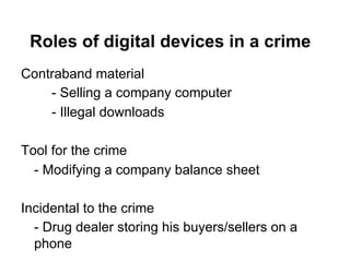 Computer Contrban Digital forensics | PDF