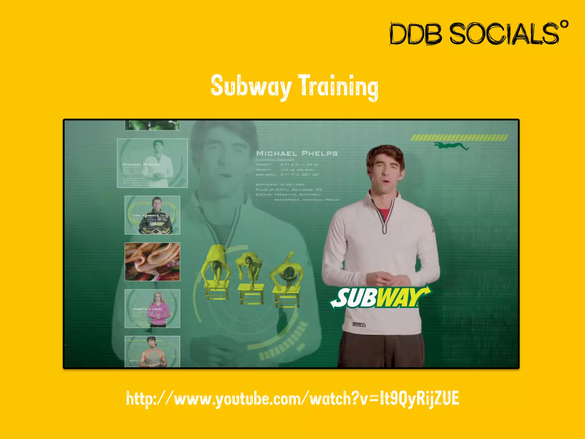 Subway Training

http://www.youtube.com/watch?v=It9QyRijZUE

 