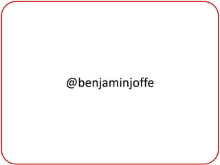@benjaminjoffe
 