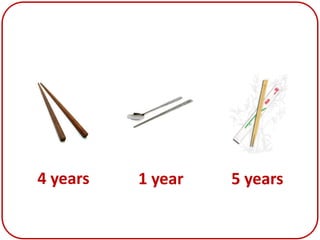 4 years   1 year   5 years
 