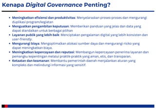 Digital Governance: Strategi Tata Kelola Pemerintahan yang Efektif dan ...