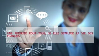 Digital Gouv’ 2017 Sopra Steria - Ipsos13
UNE PRIORITÉ POUR TOUS, SI ELLE SIMPLIFIE LA VIE DES
FRANÇAIS
 