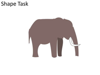 Shape Task
 