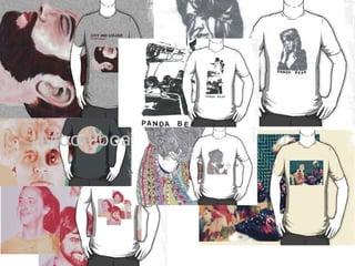 Mood board of designs you like
 