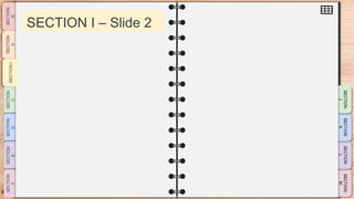 SLIDESMANIA.CO
M
SECTION I – Slide 2
 
