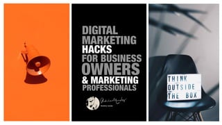 FROM MY
FAILED
FOOD BUSINESS
@andrine_mendez
LEARNED
DIGITAL
MARKETING
FOR BUSINESS
HACKS
OWNERS
& MARKETING
PROFESSIONALS
 