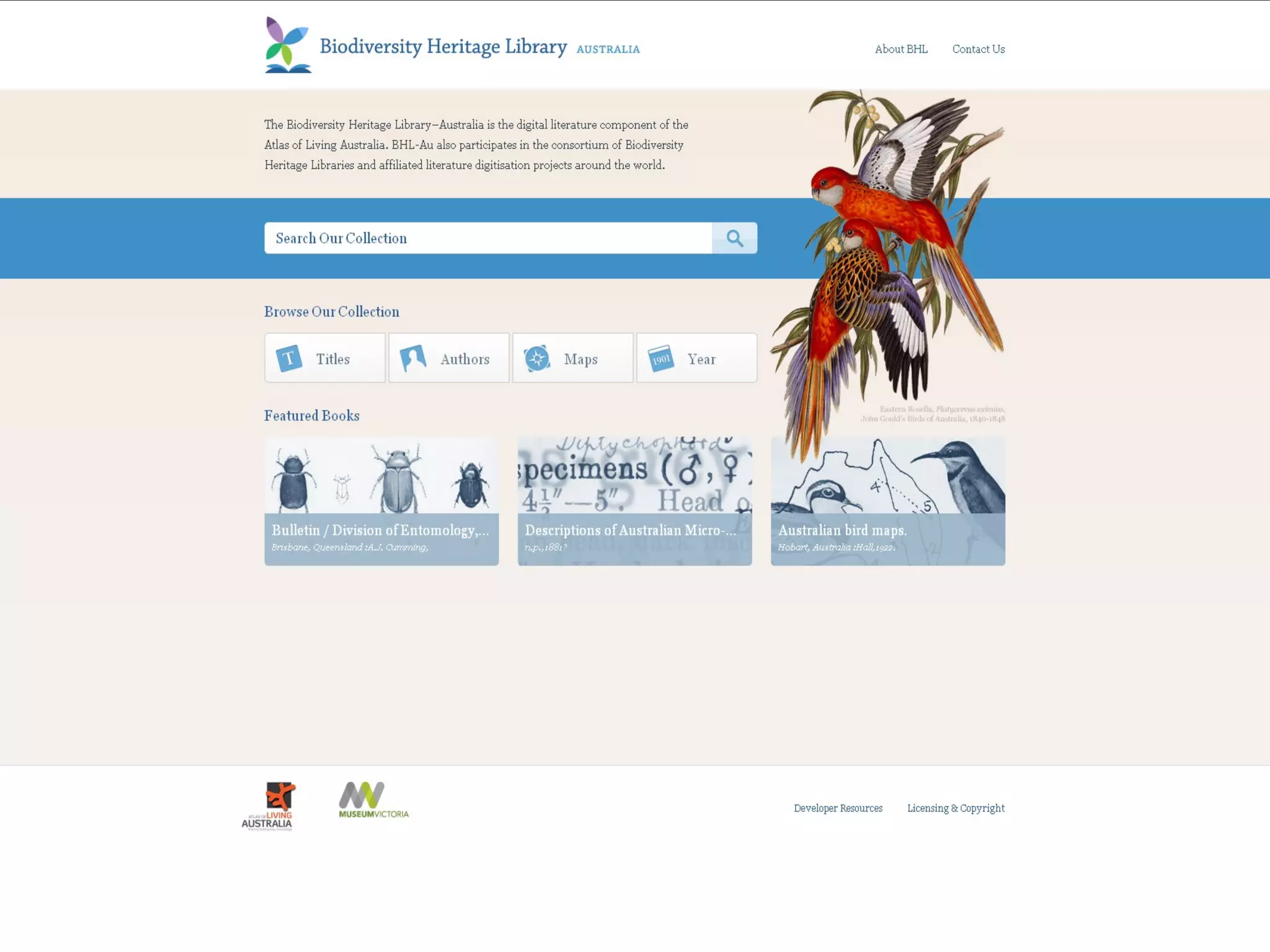 Building a large digital library and interacting with the World BHL