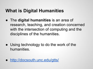 Humanities Computing Introduction to Digital humanities | PDF