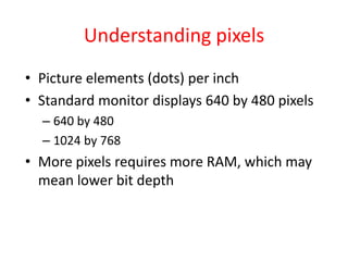 Digital image and file formats | PPTX