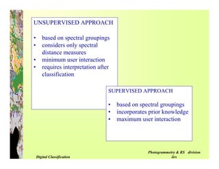 Digital image classification | PDF