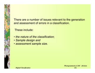 Digital image classification | PDF