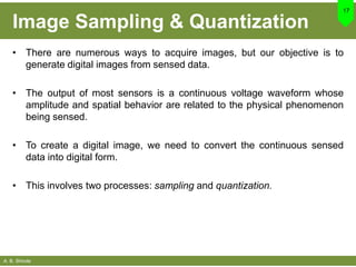 Digit Sampling Image Digital Image Fundamentals | PDF