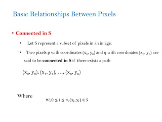 Digital image processing fundamental explanation | PDF