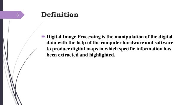Digital image processing