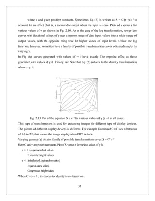 Comprehensive Digital Image Processing Fundamentals and Applications | PDF