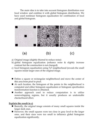 Digital Image Processing - Image Enhancement | PDF