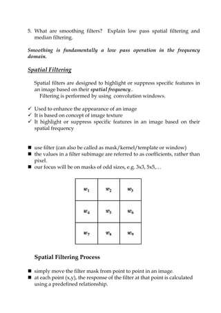 Digital Image Processing - Image Enhancement | PDF