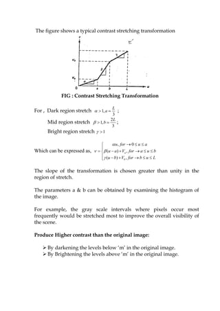 Digital Image Processing - Image Enhancement | PDF