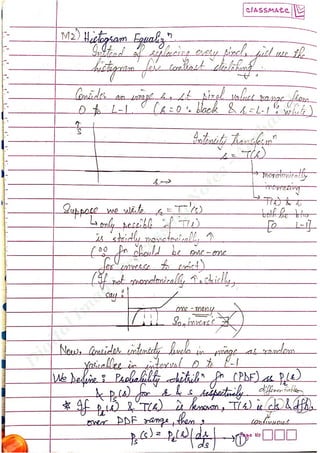 Digital Image Processing Notes - Akshansh | PDF
