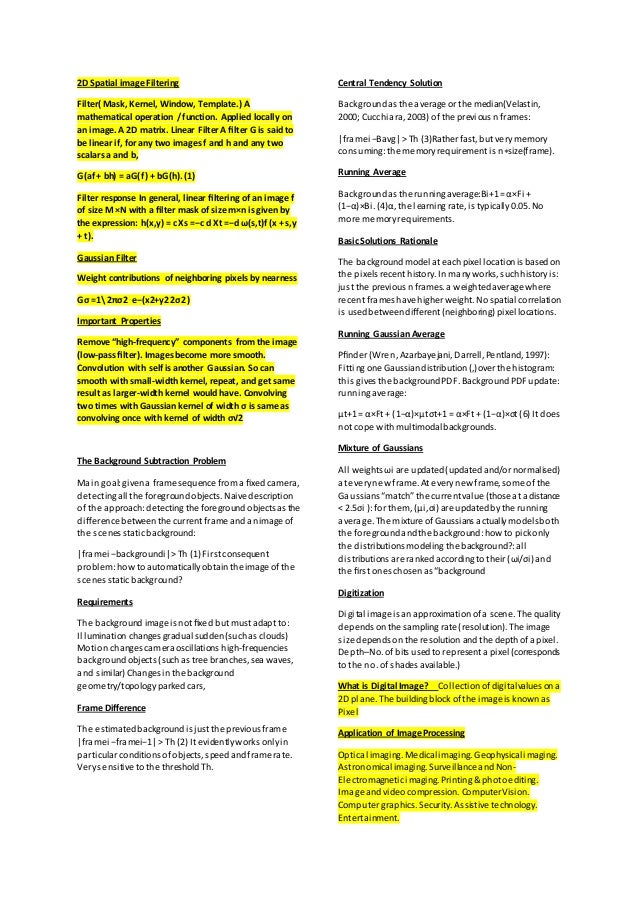 Digital image processing short quesstion answers