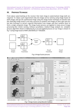 Digital image watermarking using dct with high security of | PDF