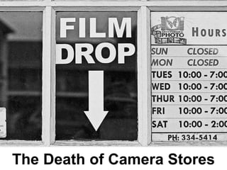The Death of Camera Stores
 