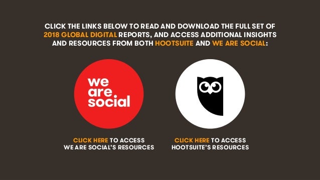 Digital in 2018 Global Overview Slide 139