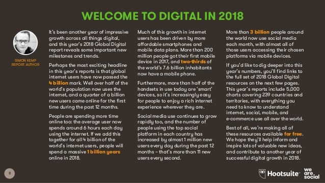 Digital in 2018 Global Overview Slide 3