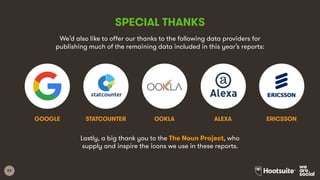 53
SPECIAL THANKS
We’d also like to offer our thanks to the following data providers for
publishing much of the remaining ...