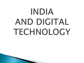 Digital inclusion and exclusion | PPTX