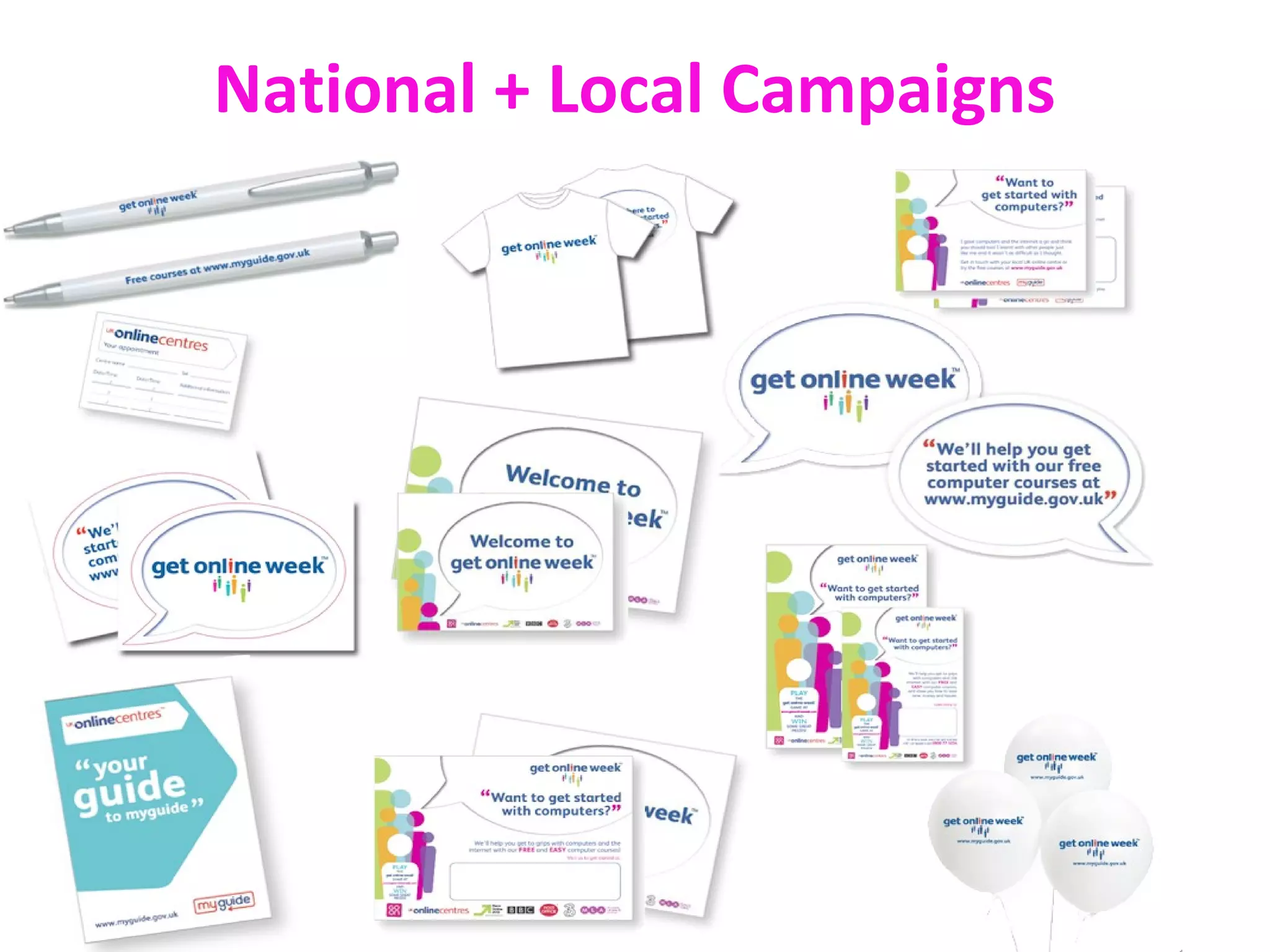 National + Local Campaigns
 