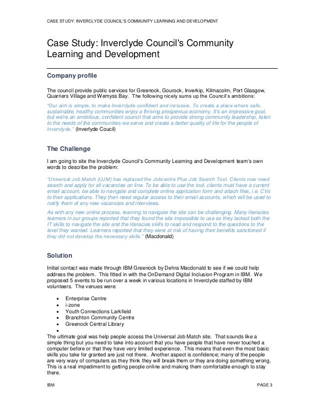 Diversity case study picture