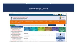 scholorships.gov.in
 