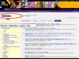 Search = Mad Max + media = film 