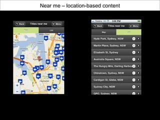 Near me – location-based content 