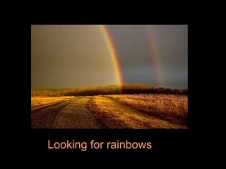 Looking for rainbows 