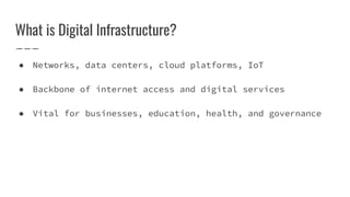 Digital Infrastructure – Powering the Connected Age | PDF