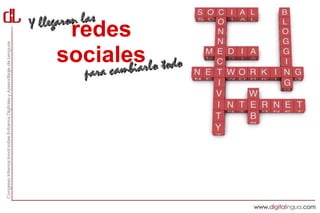 redes
sociales
 