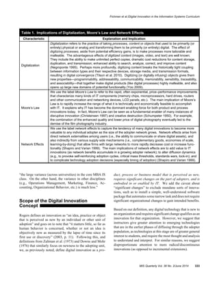 Digital innovation as a fundamental and powerful concept in the ...