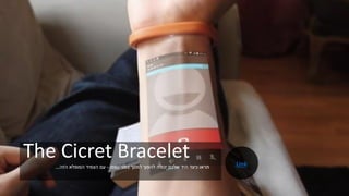 The Cicret Bracelet‫עצמו‬ ‫בפני‬ ‫למסך‬ ‫להפוך‬ ‫יכולה‬ ‫שלכם‬ ‫היד‬ ‫כיצד‬ ‫תראו‬-‫הזה‬ ‫המופלא‬ ‫הצמיד‬ ‫עם‬... Link
 