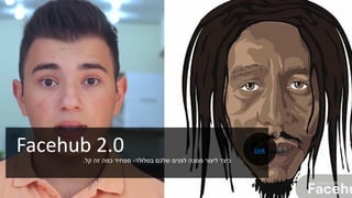 Facehub 2.0 ‫כיצד‬‫שלכם‬ ‫לפנים‬ ‫מסכה‬ ‫ליצור‬‫בסלולר‬-‫קל‬ ‫זה‬ ‫כמה‬ ‫מפחיד‬.
Link
 